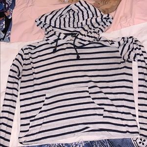 Forever 21 light-weight striped sweatshirt
